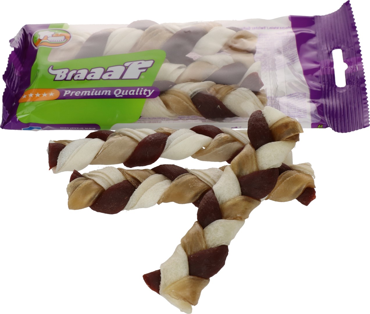 Braaaf Twister Braids (3-pack) - 12 cm 2025 Braaaf Twister Braids (3-pack) - 12 cm