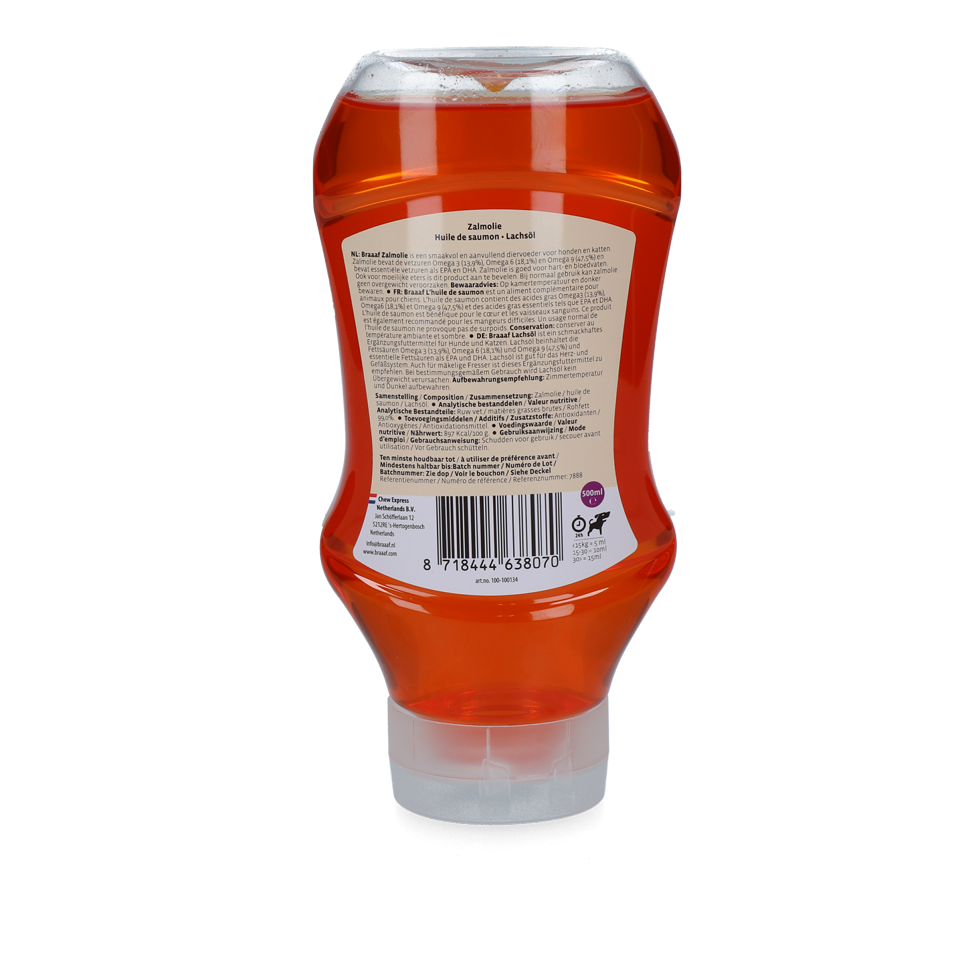 Braaaf Dog Food Sauce Zalmolie 2025 Braaaf Dog Food Sauce Zalmolie - Afbeelding 2