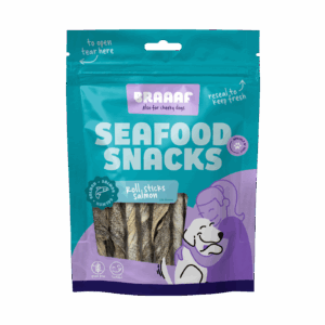 Braaaf Seafood Zalm Roll Sticks - 12 cm
