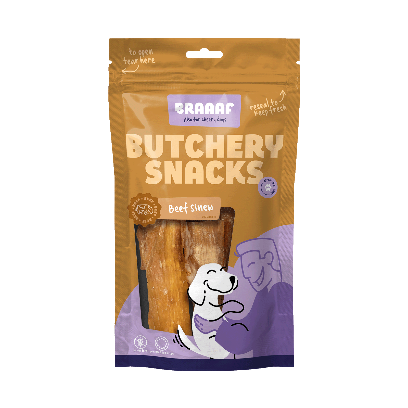 Braaaf Butchery Snacks Runderpees 150 g 2025 Braaaf Butchery Snacks Runderpees 150 g
