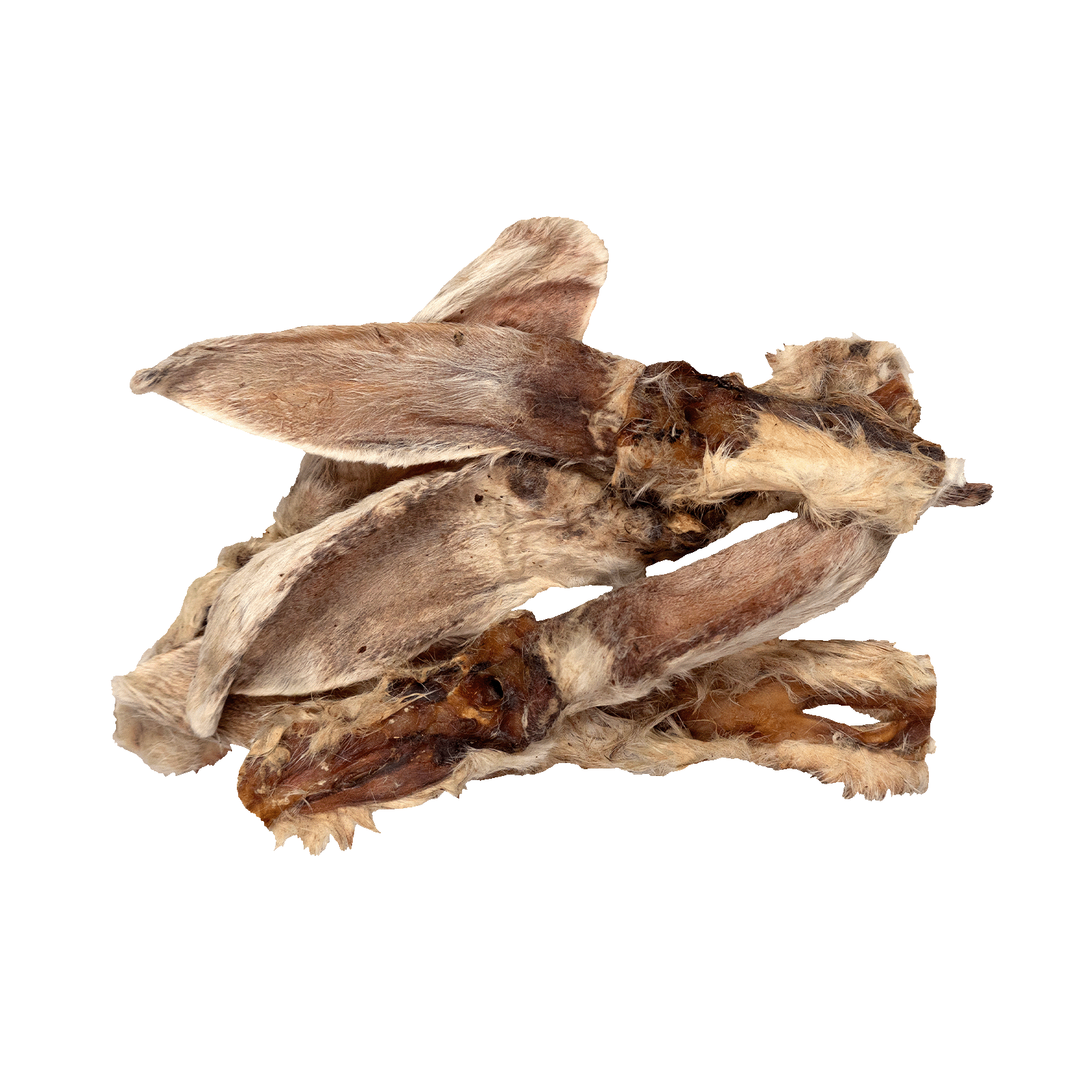 Braaaf Butchery Snacks Konijnenoren met haar 80 g 2025 Braaaf Butchery Snacks Konijnenoren met haar 80 g - Afbeelding 2