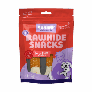 Braaaf Rawhide Pressed Bone Kip - 12,5 cm