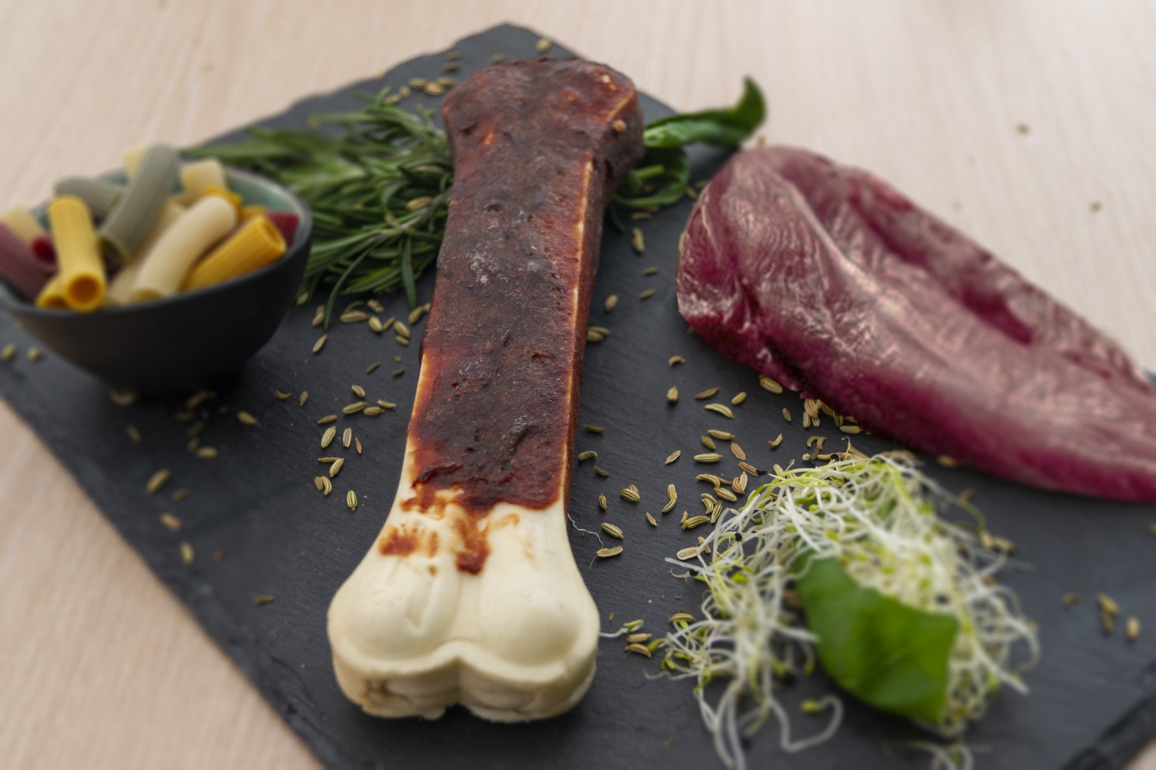 Braaaf Rawhide Pressed Bone Eend - 20 cm 2025 Braaaf Rawhide Pressed Bone Eend - 20 cm - Afbeelding 4