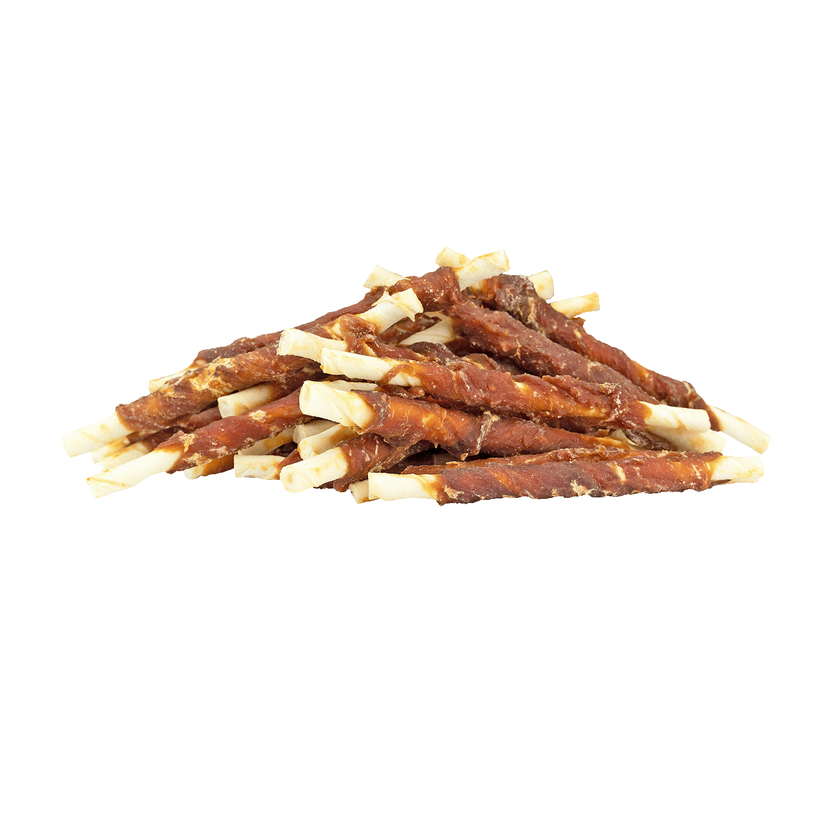 Braaaf Rawhide Roll Sticks Eend - 30 st. 2025 Braaaf Rawhide Roll Sticks Eend - 30 st. - Afbeelding 2