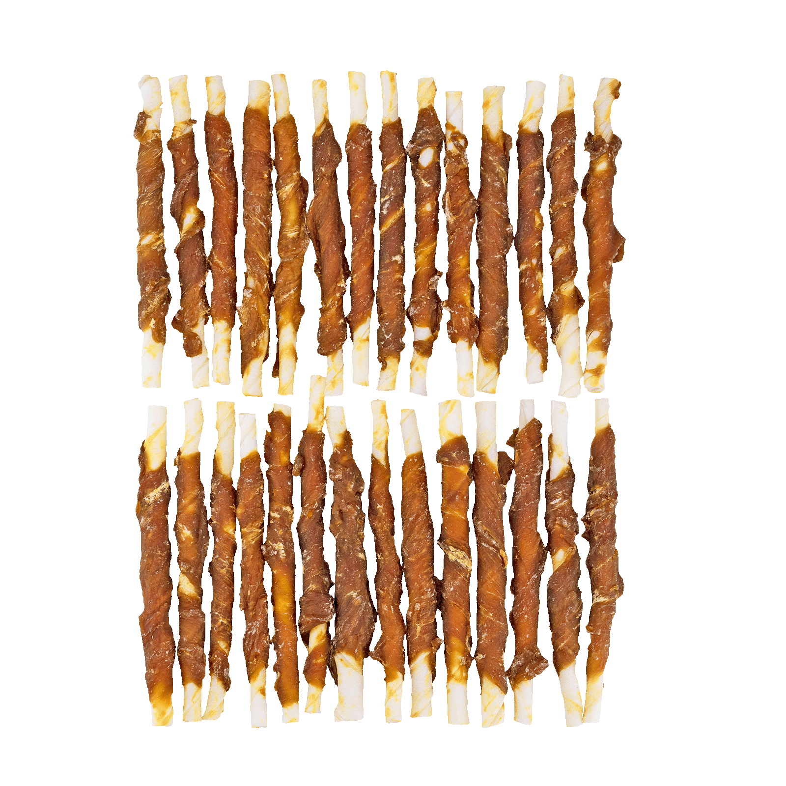 Braaaf Rawhide Roll Sticks Eend - 30 st. 2025 Braaaf Rawhide Roll Sticks Eend - 30 st. - Afbeelding 3