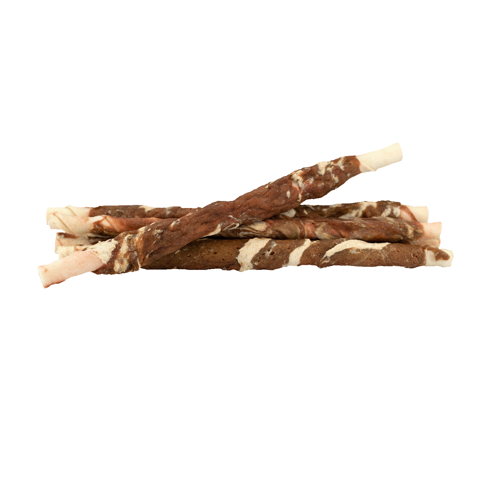 Braaaf Rawhide Twister Rund & Vis (6 st.) - 21 cm 2025 Braaaf Rawhide Twister Rund & Vis (6 st.) - 21 cm - Afbeelding 2