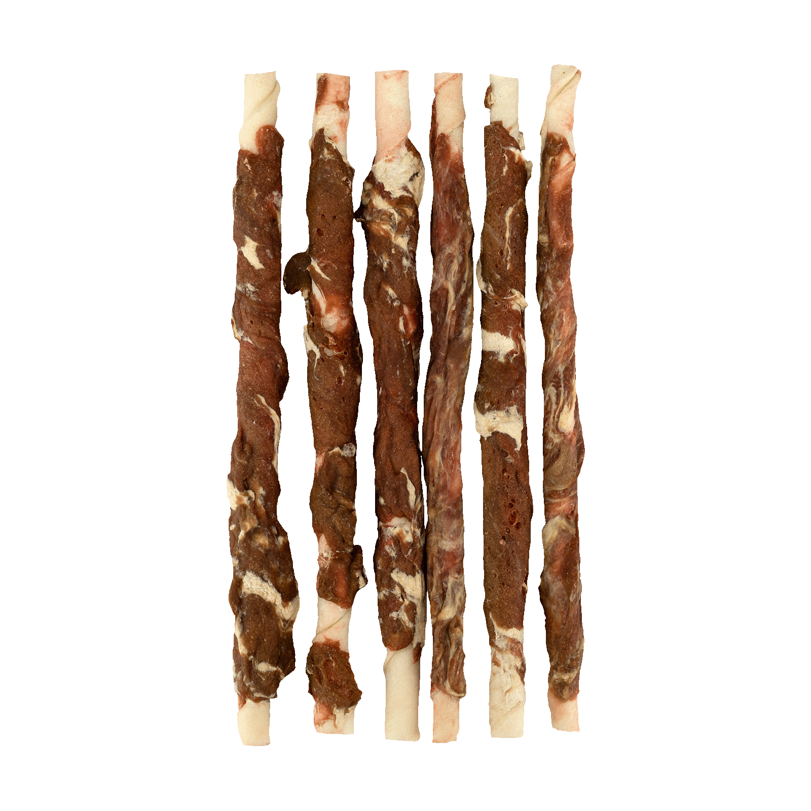 Braaaf Rawhide Twister Rund & Vis (6 st.) - 21 cm 2025 Braaaf Rawhide Twister Rund & Vis (6 st.) - 21 cm - Afbeelding 3