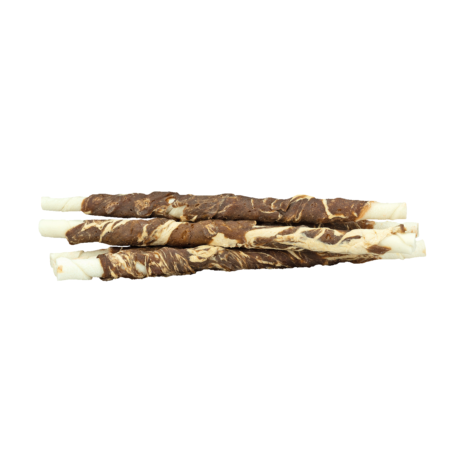 Braaaf Rawhide Twister Lam & Vis (6 st.) - 21 cm 2025 Braaaf Rawhide Twister Lam & Vis (6 st.) - 21 cm - Afbeelding 2