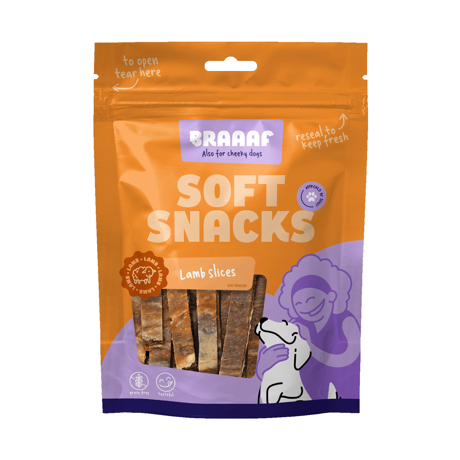 Braaaf Soft Snack Slices - Lam & Vis 2025 Braaaf Soft Snack Slices - Lam & Vis