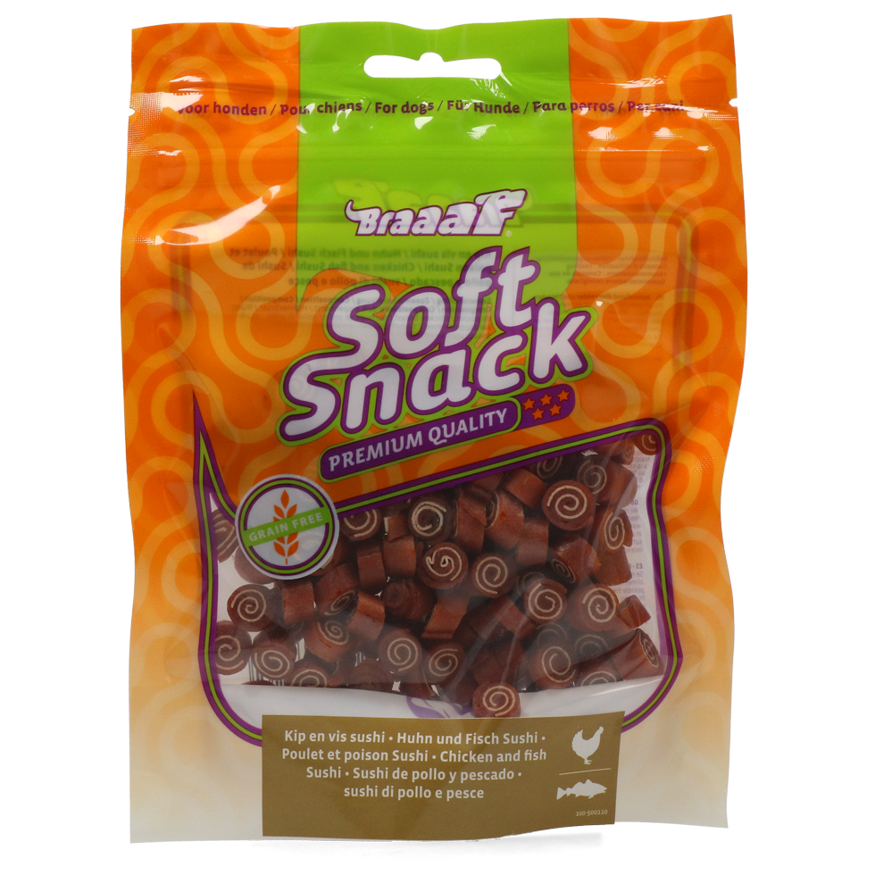Braaaf Soft Snack Sushi - Kip & Vis 2025 Braaaf Soft Snack Sushi - Kip & Vis