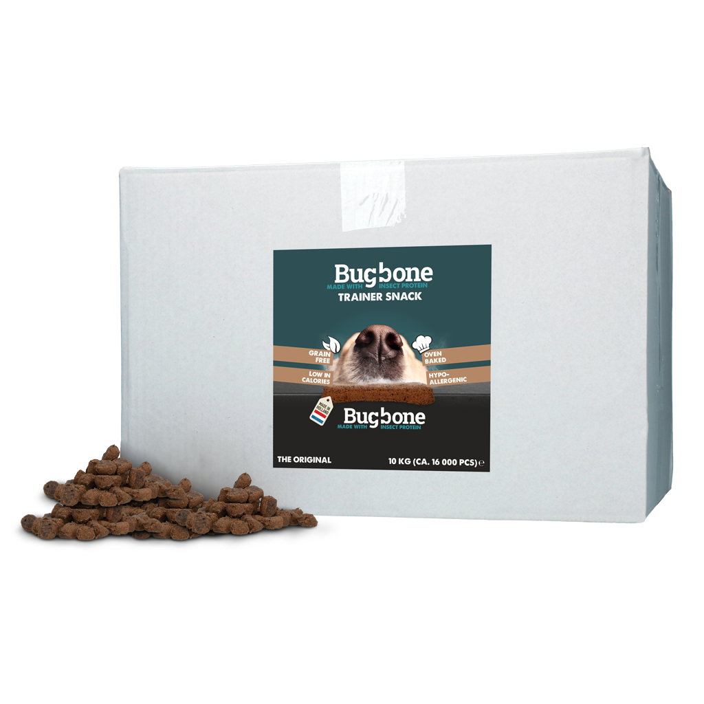 Bugbone Grootverpakking Trainer Snack 10 kg 2025 Bugbone Grootverpakking Trainer Snack 10 kg