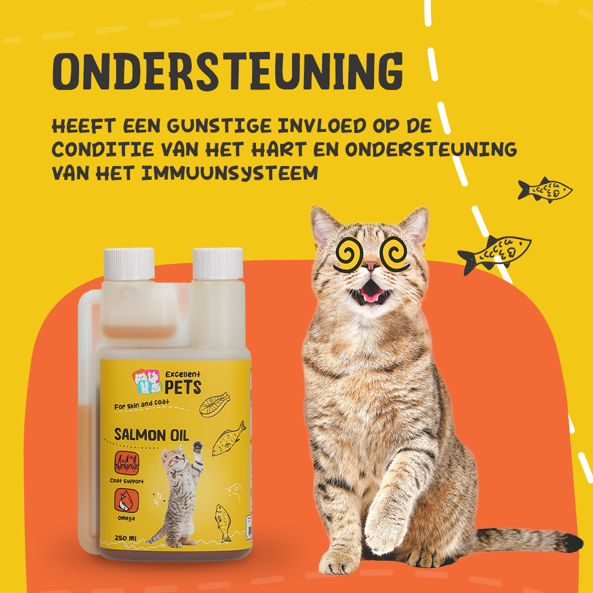 Excellent Pets Cat Salmon Oil 250 ml 2025 Excellent Pets Cat Salmon Oil 250 ml - Afbeelding 5
