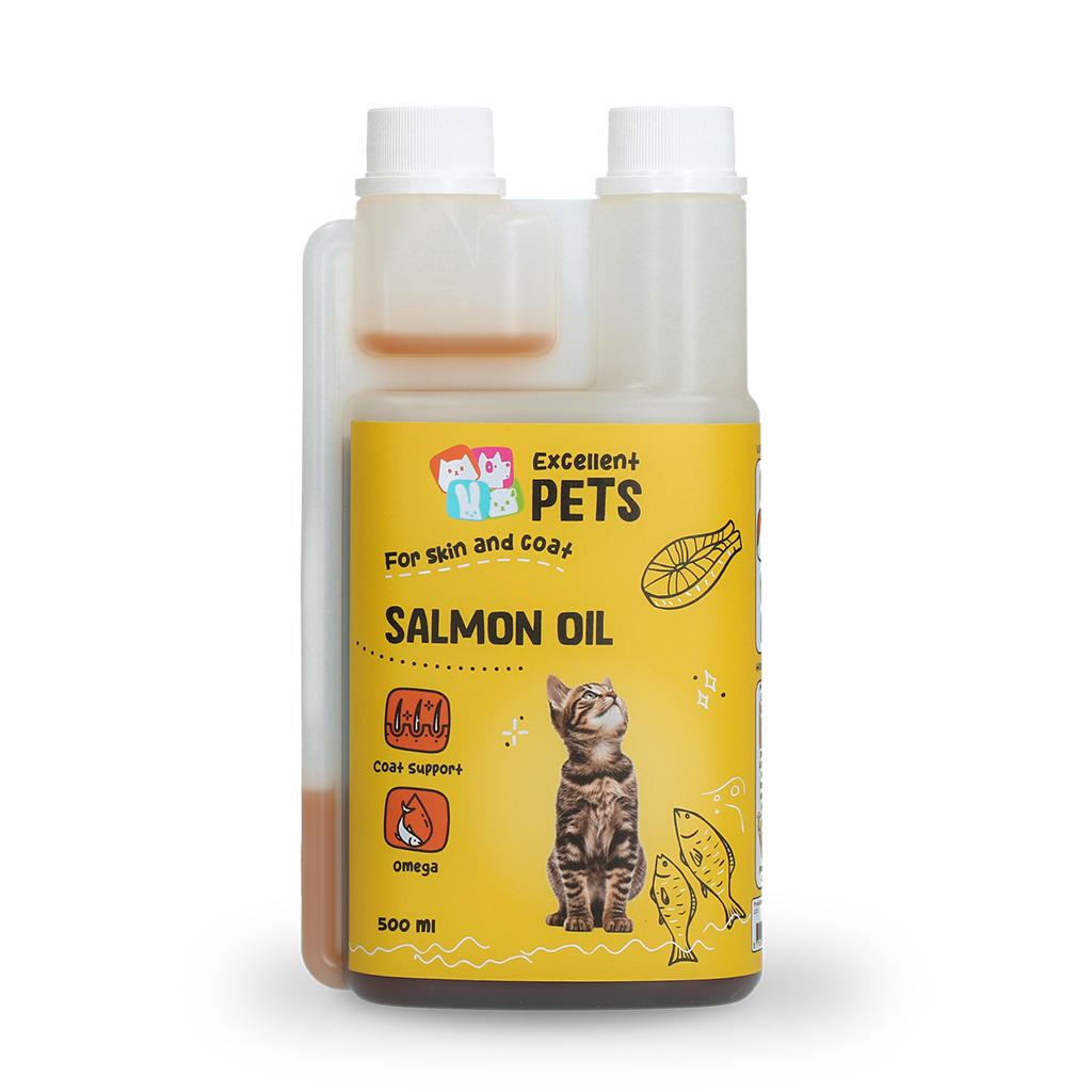 Excellent Pets Cat Salmon Oil 500 ml 2025 Excellent Pets Cat Salmon Oil 500 ml