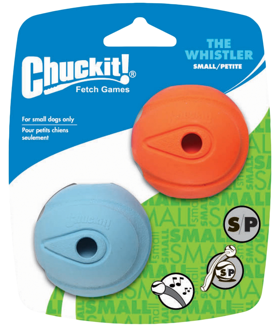 Chuckit! The Whistler S (2-pack) 2025 Chuckit! The Whistler S (2-pack)