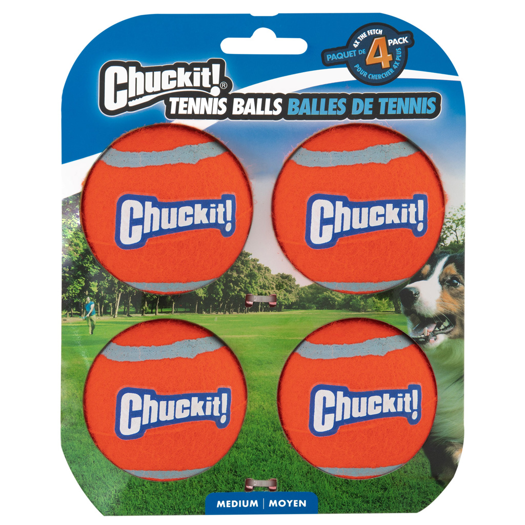 Chuckit! Tennis Ball M (4-pack) 2025 Chuckit! Tennis Ball M (4-pack)