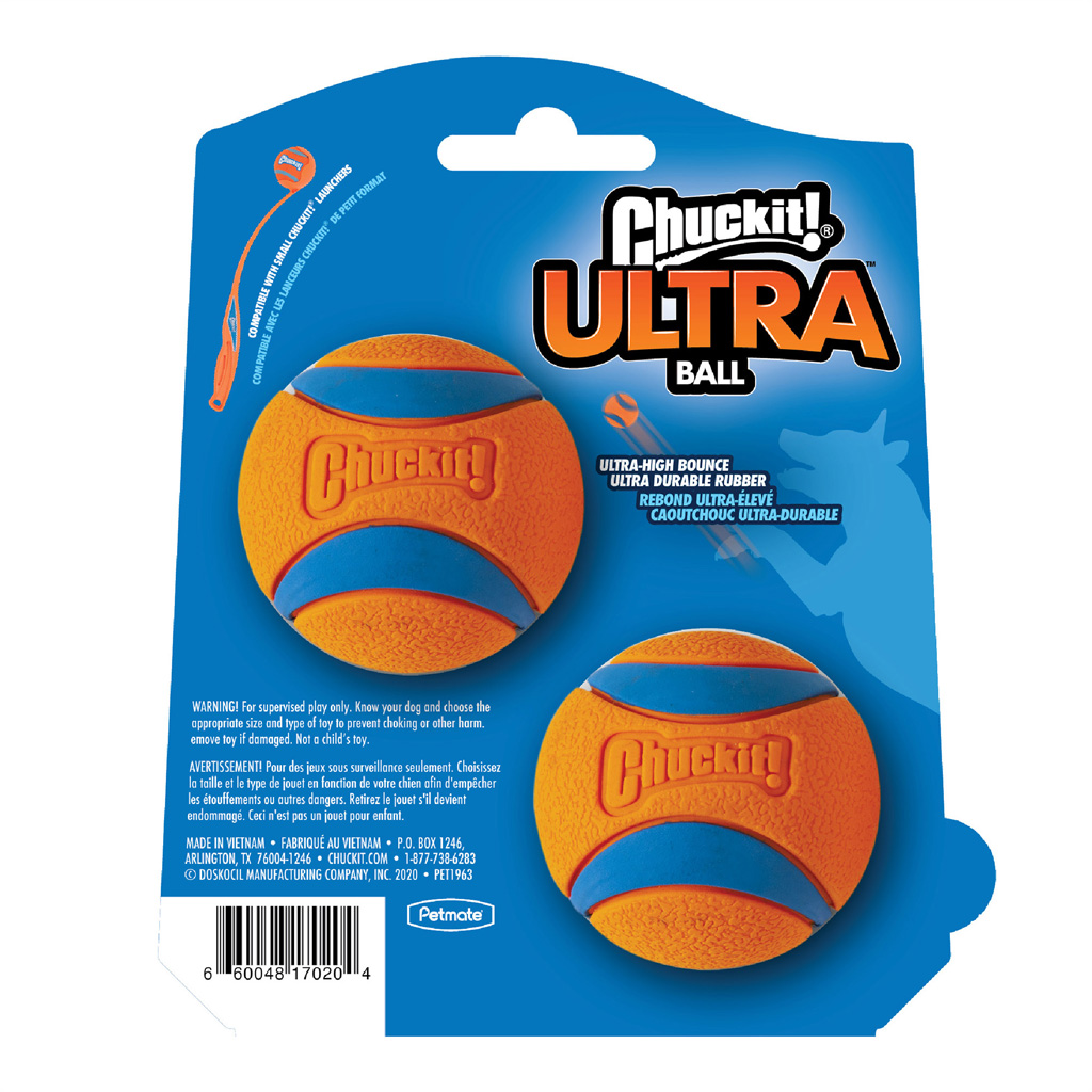 Chuckit! Ultra Ball S (2-pack) 2025 Chuckit! Ultra Ball S (2-pack) - Afbeelding 2