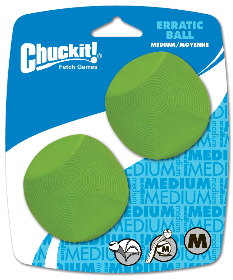 Chuckit! Erratic Ball M (2 pack) 2025 Chuckit! Erratic Ball M (2 pack)