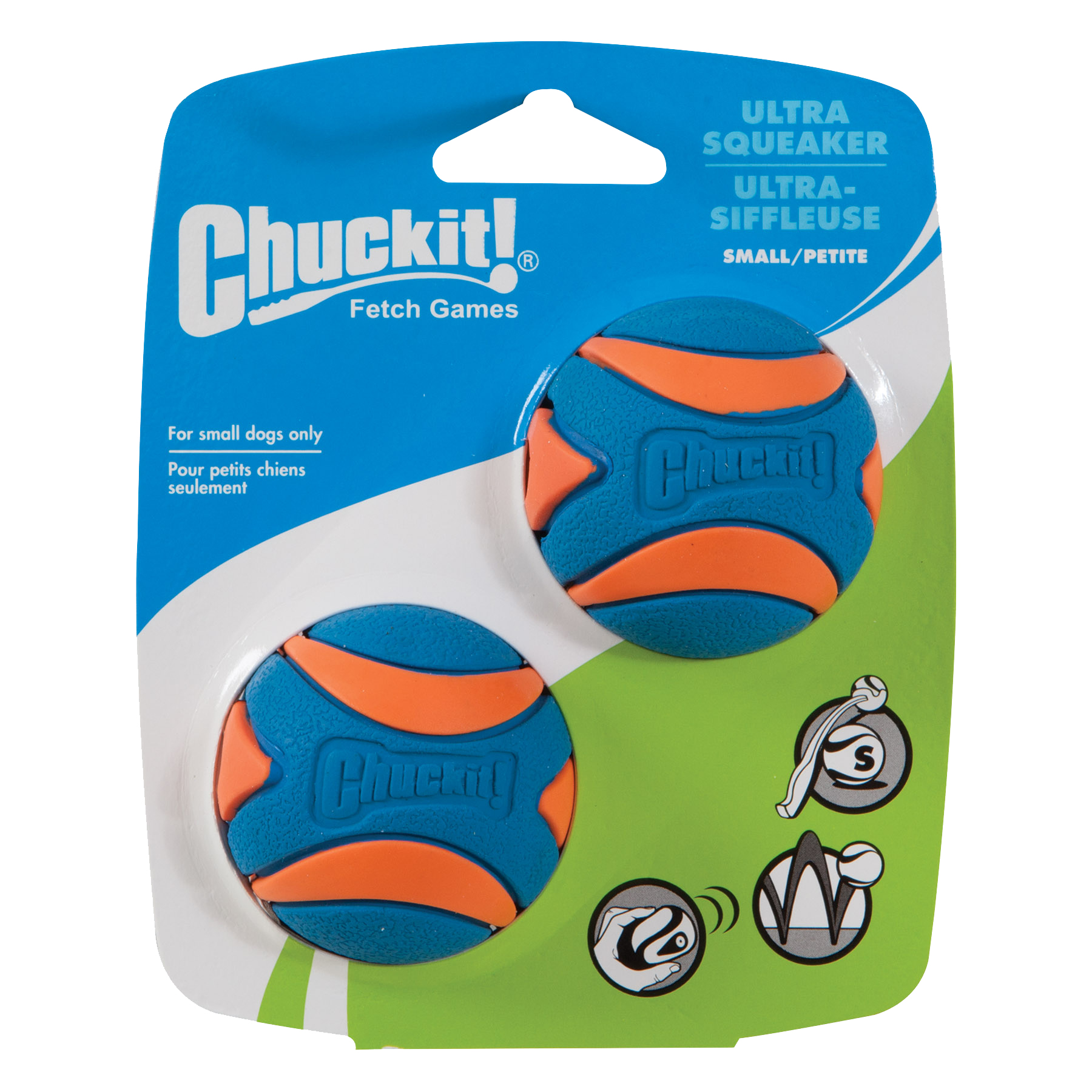 Chuckit! Ultra Squeaker Ball S (2-pack) 2025 Chuckit! Ultra Squeaker Ball S (2-pack)