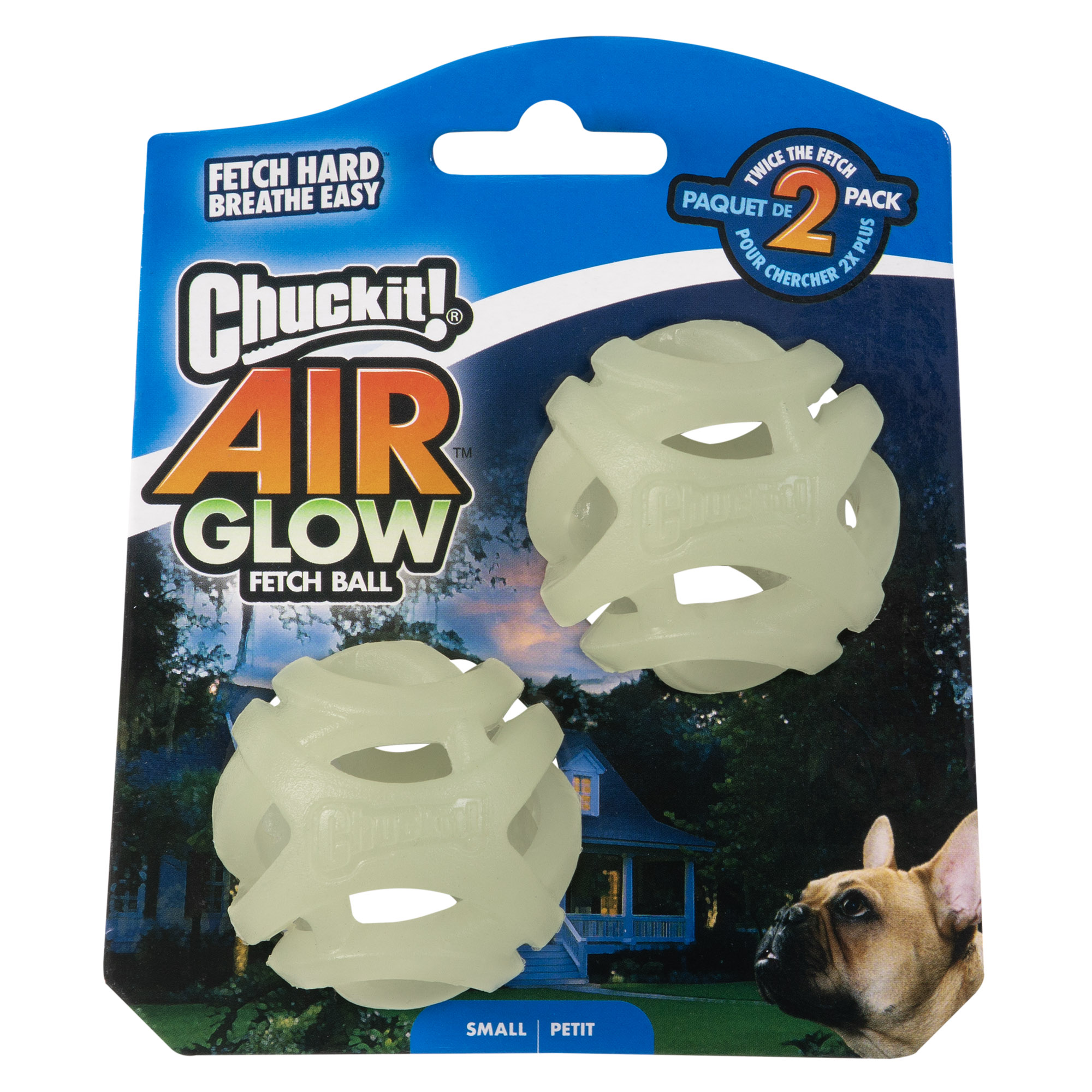 Chuckit! Air Glow Fetch Ball S (2-pack) 2025 Chuckit! Air Glow Fetch Ball S (2-pack)