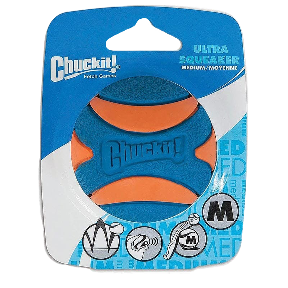 Chuckit! Ultra Squeaker Ball M (1-pack) 2025 Chuckit! Ultra Squeaker Ball M (1-pack)
