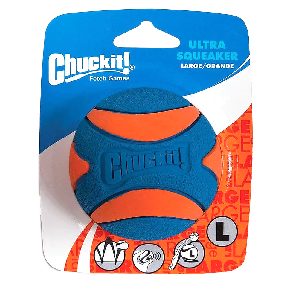Chuckit! Ultra Squeaker Ball L (1-pack) 2025 Chuckit! Ultra Squeaker Ball L (1-pack)