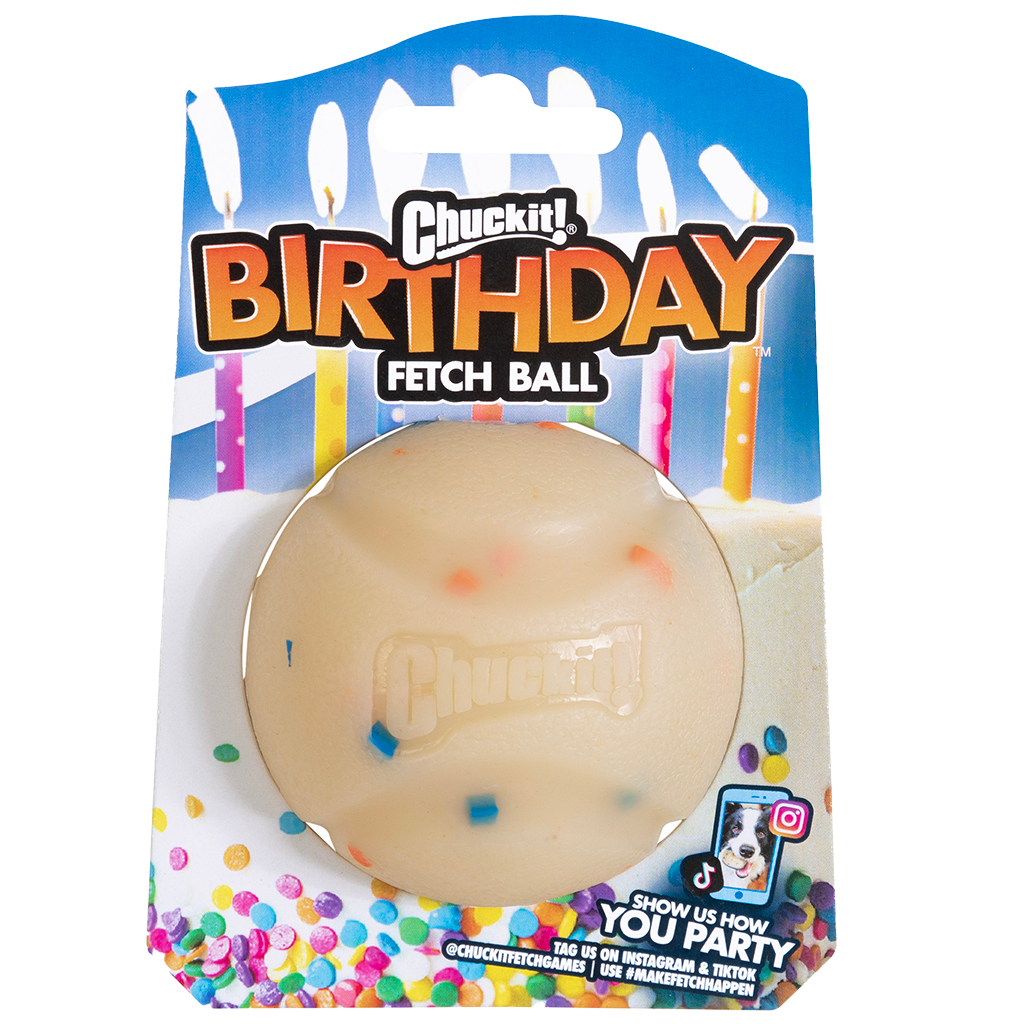 Chuckit! Birthday Fetch Ball M 2025 Chuckit! Birthday Fetch Ball M