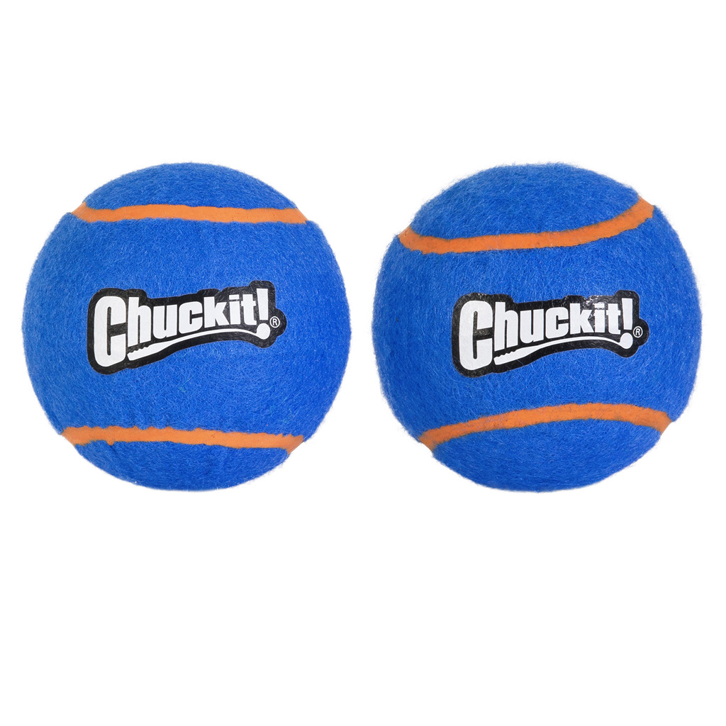 Chuckit! Squeaker Tennis Balls XL (2-pack) 2025 Chuckit! Squeaker Tennis Balls XL (2-pack) - Afbeelding 2
