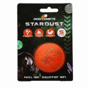 Dog Comets Stardust Oranje S