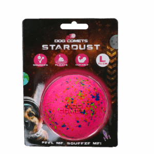 Dog Comets Stardust Roze L