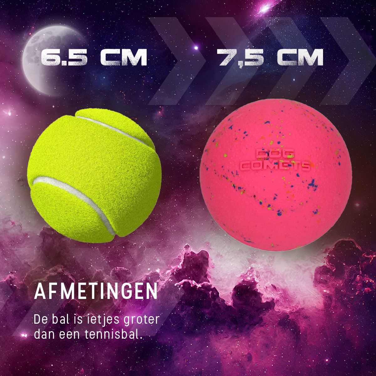 Dog Comets Stardust Roze L 2025 Dog Comets Stardust Roze L - Afbeelding 6