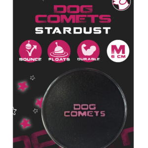 Dog Comets Stardust Zwart/Roze M