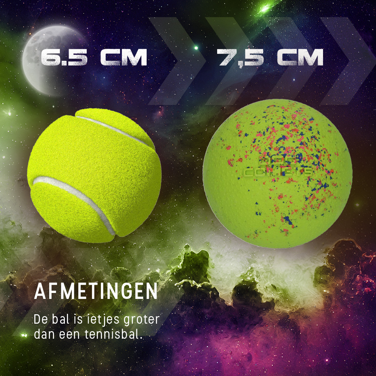 Dog Comets Stardust Groen L 2025 Dog Comets Stardust Groen L - Afbeelding 6
