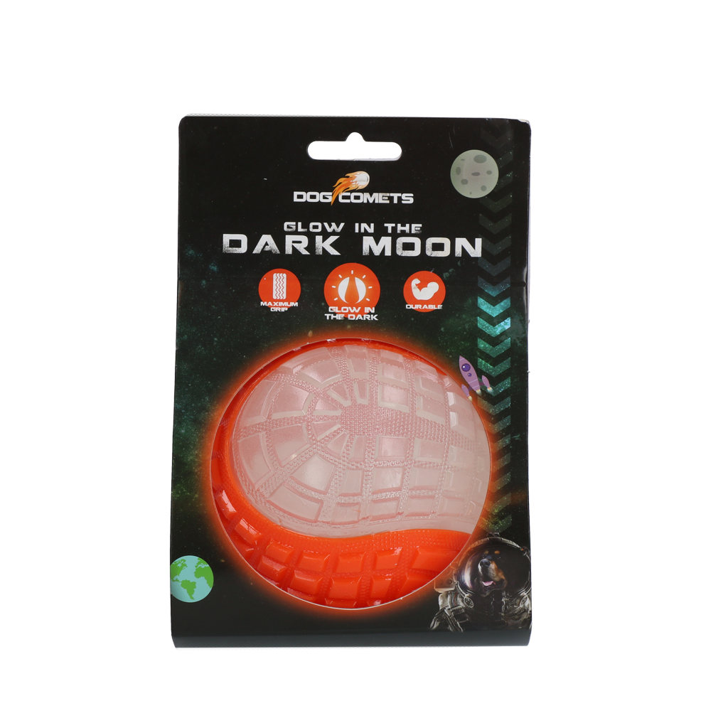 Dog Comets Glow In The Dark Moon Bal L Oranje 2025 Dog Comets Glow In The Dark Moon Bal L Oranje