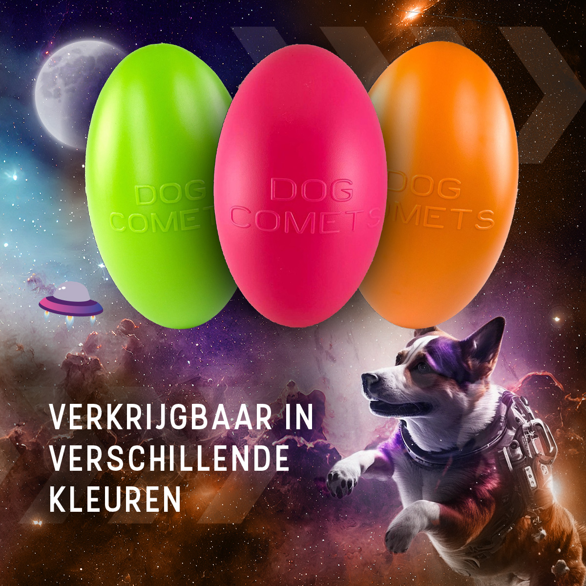 Dog Comets Pan-Stars Oranje L 2025 Dog Comets Pan-Stars Oranje L - Afbeelding 6