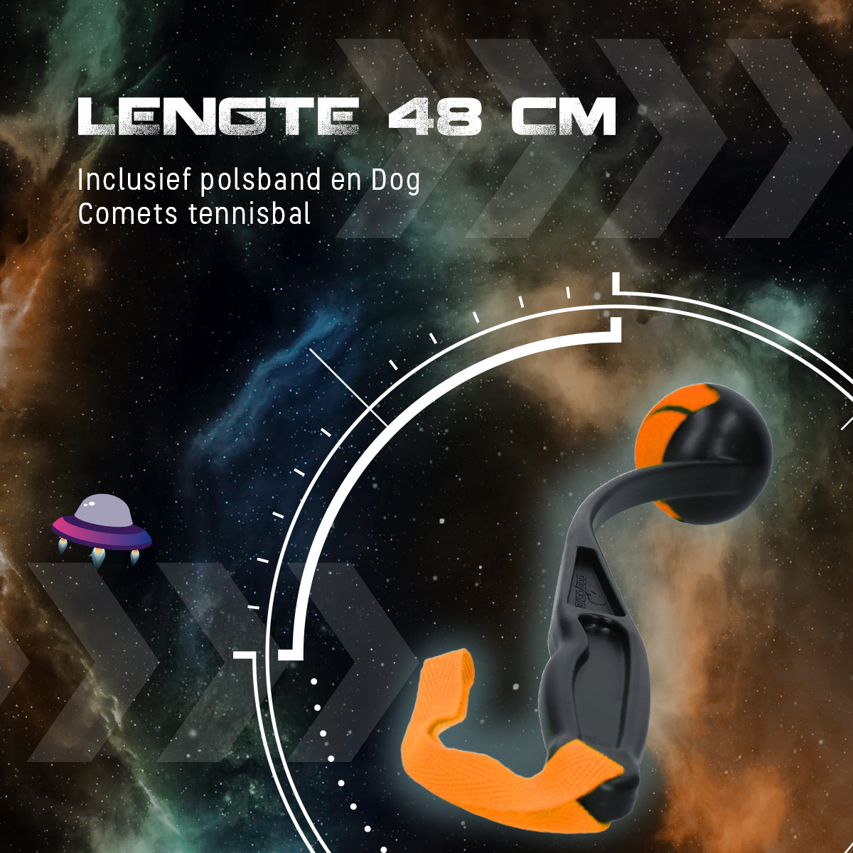 Dog Comets Launcher (Werpstok) Groen M 2025 Dog Comets Launcher (Werpstok) Groen M - Afbeelding 5