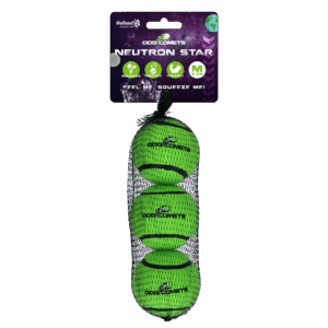 Dog Comets Tennisbal Met Pieper Neutron Star M Groen (3-pack)