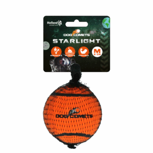 Dog Comets Tennisbal Starlight M Oranje