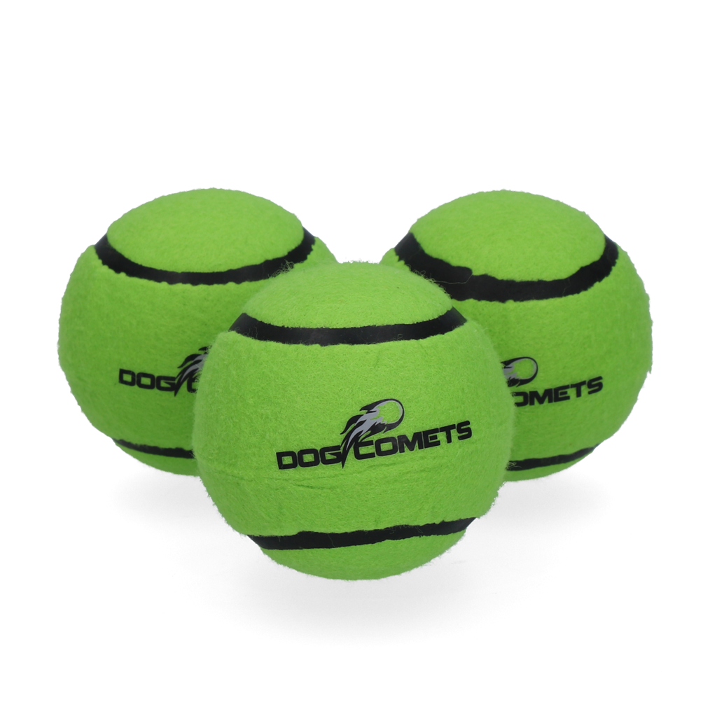 Dog Comets Tennisbal Met Pieper Neutron Star M Groen (3-pack) 2025 Dog Comets Tennisbal Met Pieper Neutron Star M Groen (3-pack) - Afbeelding 3