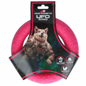 Dog Comets UFO Ring Roze