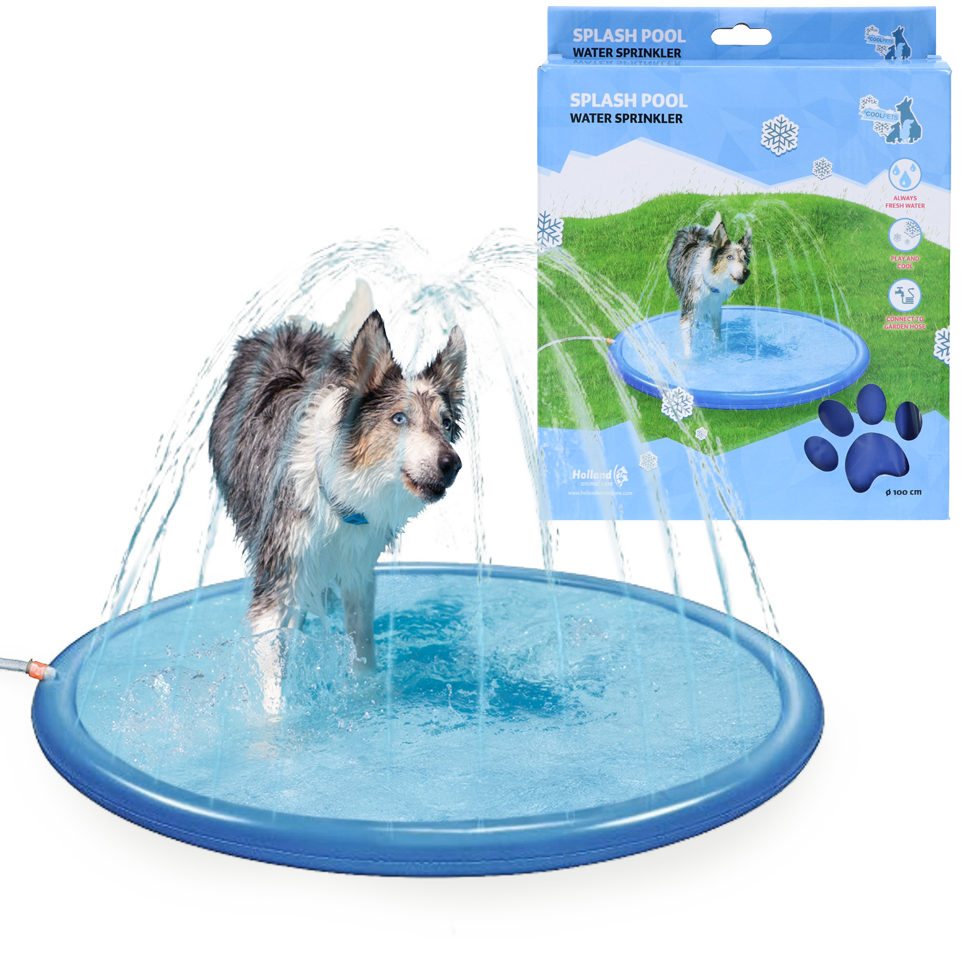 CoolPets Splash Pool Water Sprinkler 100 cm 2025 CoolPets Splash Pool Water Sprinkler 100 cm