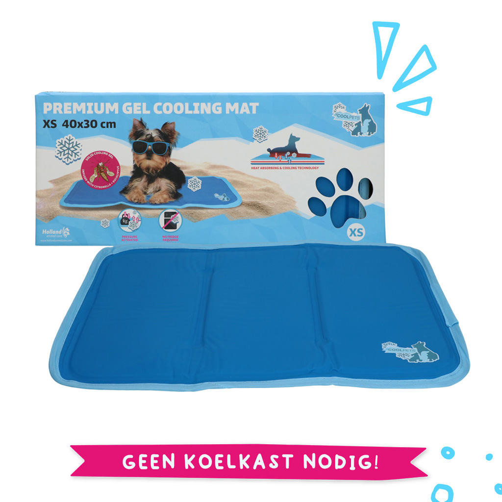 Coolpets Premium Solid gel Cooling Mat XS 40x30cm 2025 Coolpets Premium Solid gel Cooling Mat XS 40x30cm - Afbeelding 5
