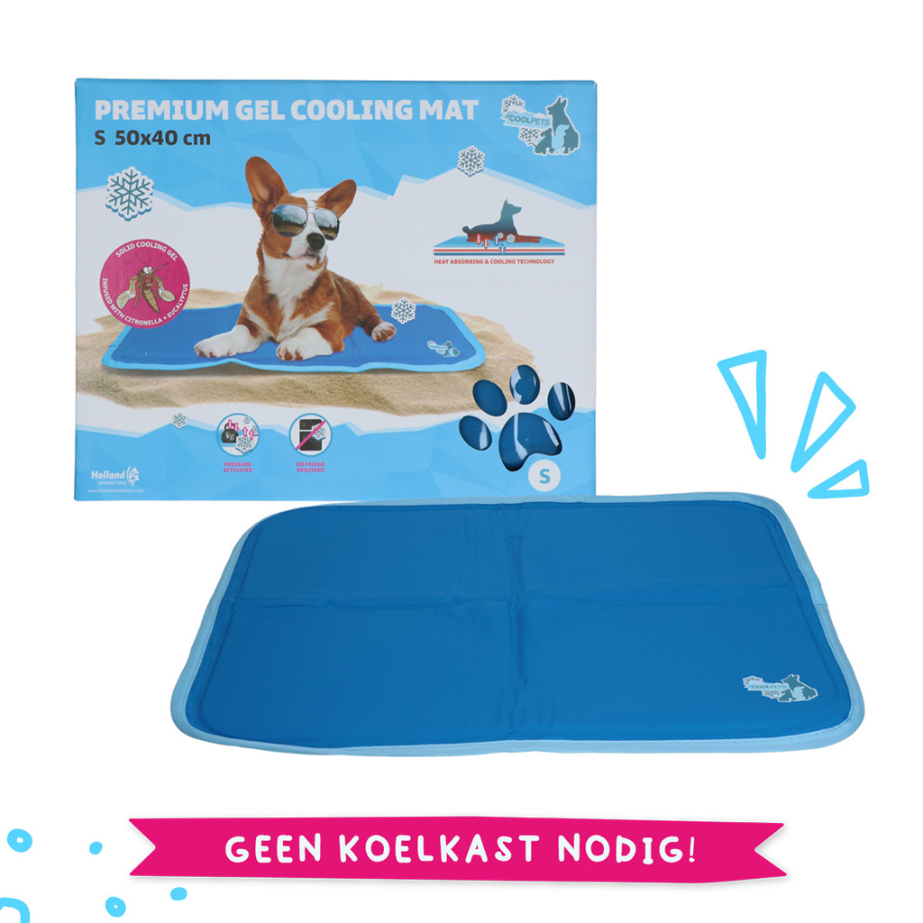 Coolpets Premium Solid gel Cooling Mat S 40x50cm 2025 Coolpets Premium Solid gel Cooling Mat S 40x50cm - Afbeelding 5