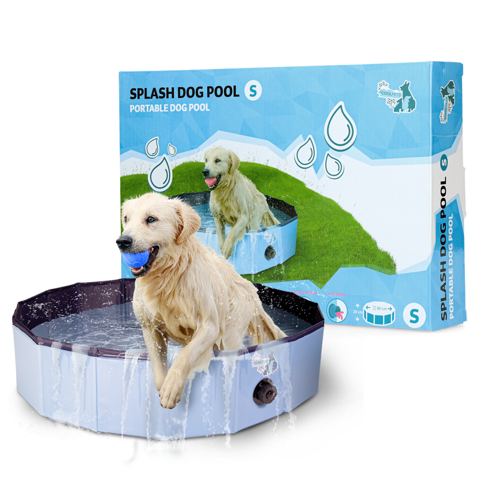 CoolPets Splash Dog Pool ø 80 x 20 cm 2025 CoolPets Splash Dog Pool ø 80 x 20 cm