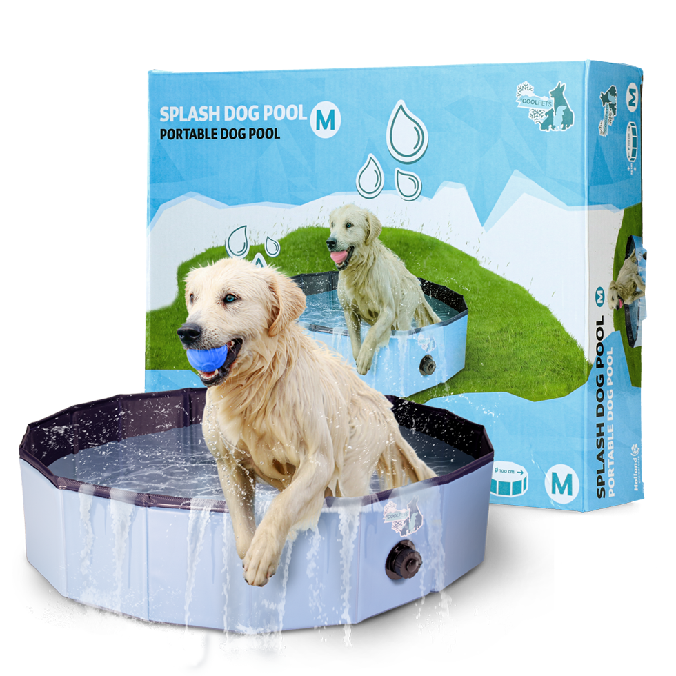 CoolPets Splash Dog Pool ø 100 x 25 cm 2025 CoolPets Splash Dog Pool ø 100 x 25 cm