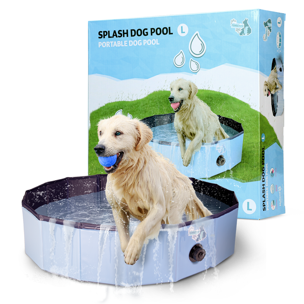 CoolPets Splash Dog Pool ø 120 x 30 cm 2025 CoolPets Splash Dog Pool ø 120 x 30 cm