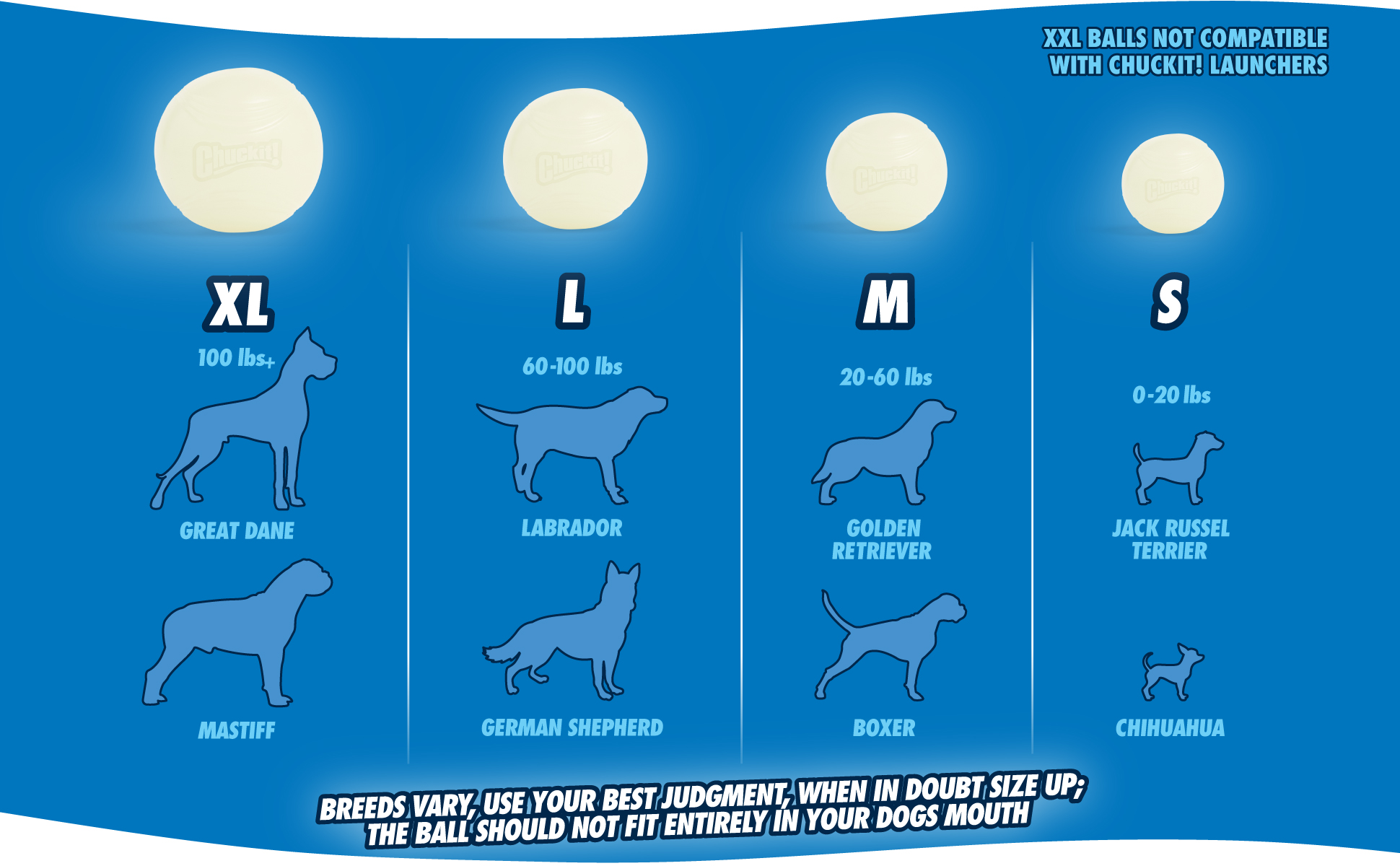 Chuckit! Max Glow Ultra Squeaker Ball M 2025 Chuckit! Max Glow Ultra Squeaker Ball M - Afbeelding 2