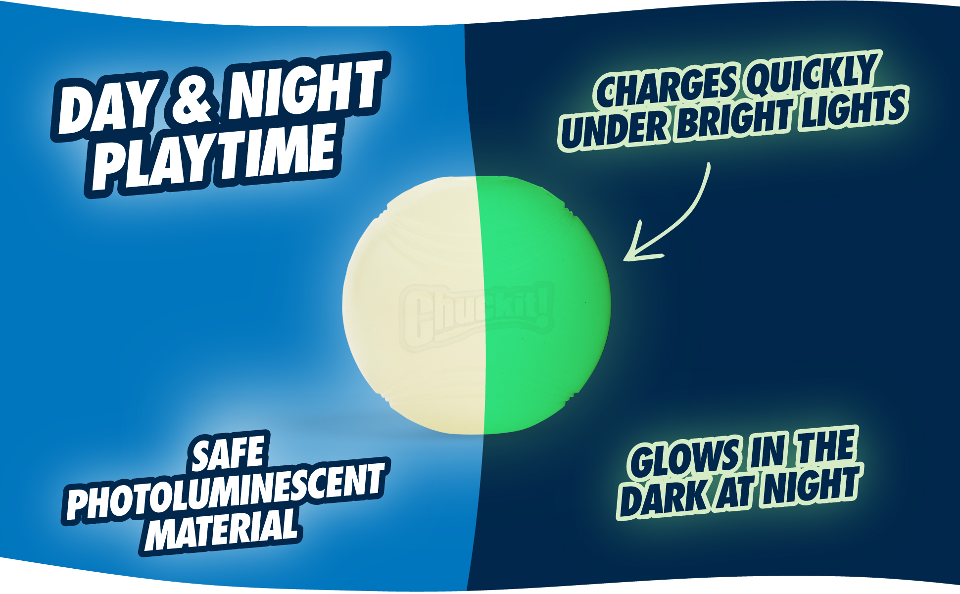 Chuckit! Max Glow Ultra Squeaker Ball M 2025 Chuckit! Max Glow Ultra Squeaker Ball M - Afbeelding 3