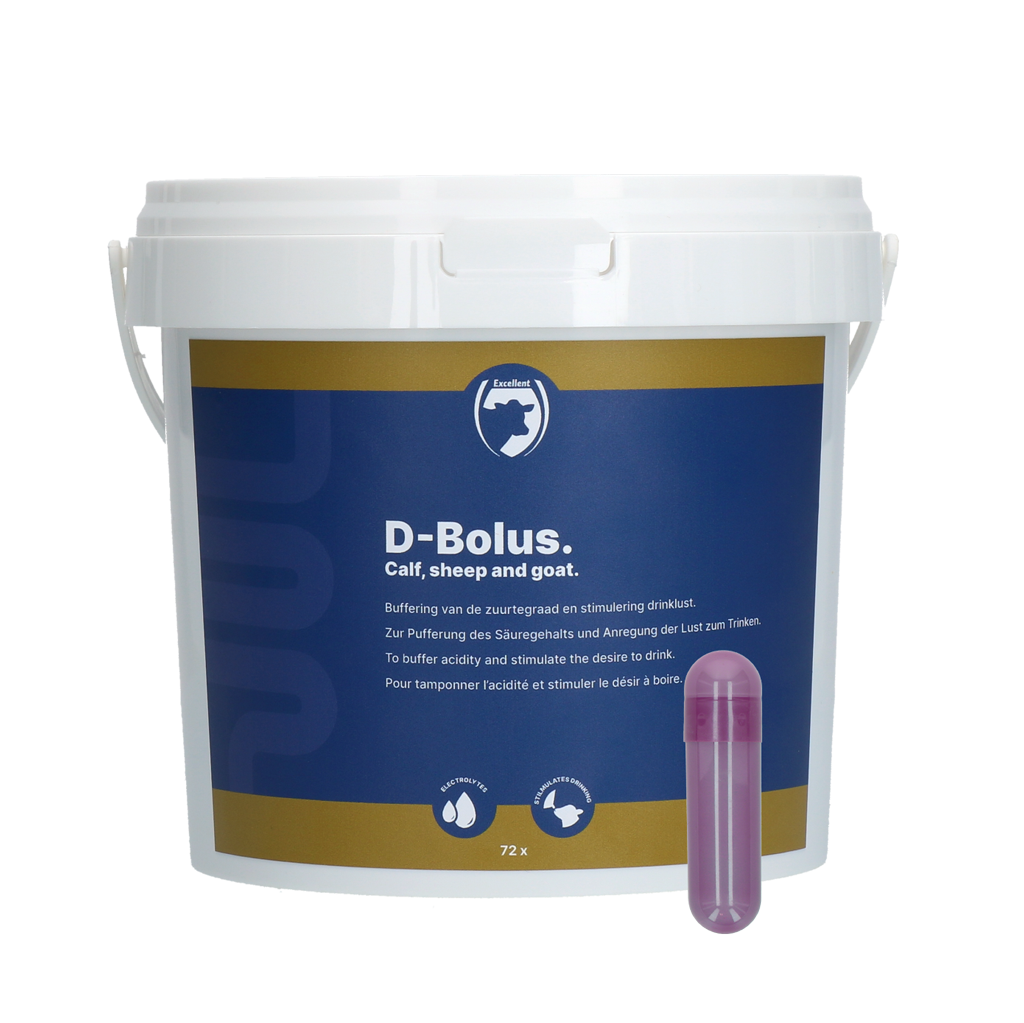 Excellent D-Bolus (Bicarbonaat) 72 stuks 2025 Excellent D-Bolus (Bicarbonaat) 72 stuks