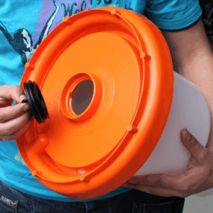 Drinktoren pluimvee Stop los blauw