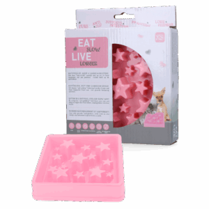 Eat Slow Live Longer Star Roze XS